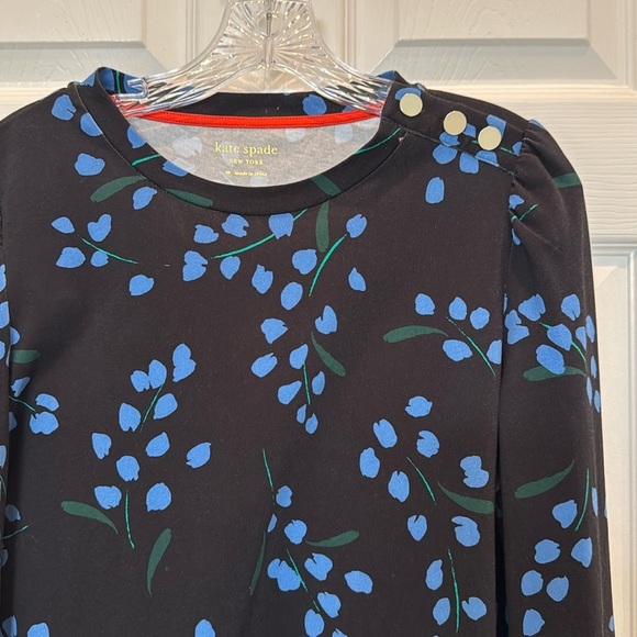 Kate Spade Sea Breeze Floral Tee Dress Size Medium - Picture 4 of 6